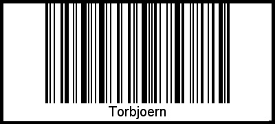 Interpretation von Torbjoern als Barcode