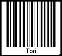 Barcode-Grafik von Tori