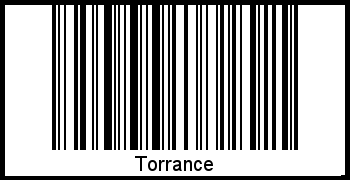 Torrance als Barcode und QR-Code