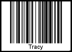 Barcode-Grafik von Tracy