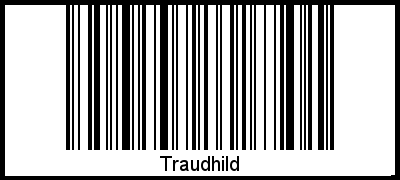 Barcode-Foto von Traudhild
