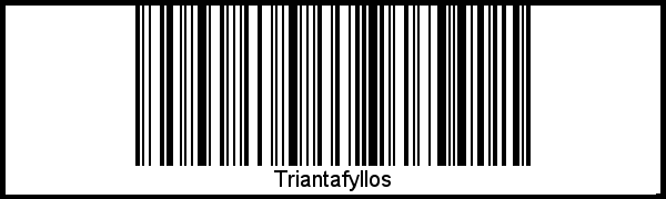Barcode-Foto von Triantafyllos