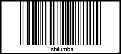 Barcode-Foto von Tshilumba