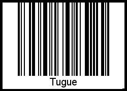 Interpretation von Tugue als Barcode