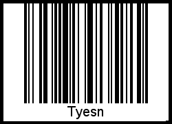 Barcode-Foto von Tyesn