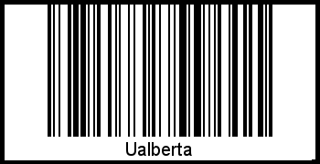 Barcode-Grafik von Ualberta