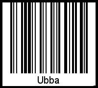 Barcode-Grafik von Ubba