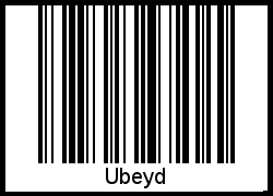 Barcode-Foto von Ubeyd