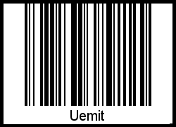 Interpretation von Uemit als Barcode