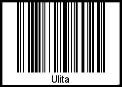 Barcode-Grafik von Ulita