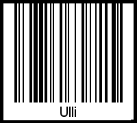 Barcode-Foto von Ulli
