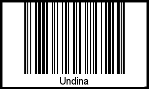 Barcode-Grafik von Undina