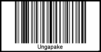 Barcode-Grafik von Ungapake
