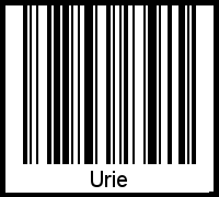 Interpretation von Urie als Barcode