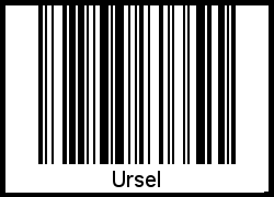 Barcode-Grafik von Ursel