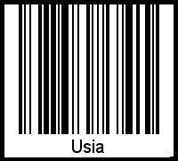 Barcode-Grafik von Usia