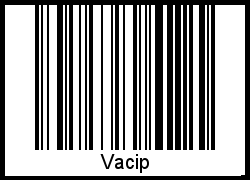 Barcode-Foto von Vacip