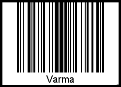 Barcode-Grafik von Varma