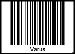 Barcode-Foto von Varus
