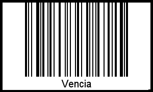 Barcode-Grafik von Vencia