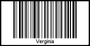 Barcode-Foto von Verginia