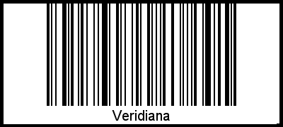 Barcode-Foto von Veridiana