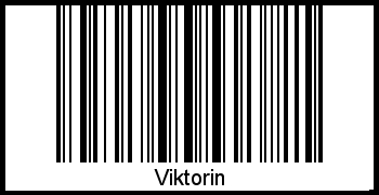 Viktorin als Barcode und QR-Code