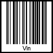 Barcode-Grafik von Vin