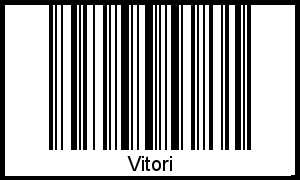Vitori als Barcode und QR-Code