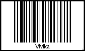 Vivika als Barcode und QR-Code
