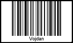 Interpretation von Vojdan als Barcode