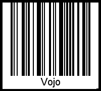 Interpretation von Vojo als Barcode
