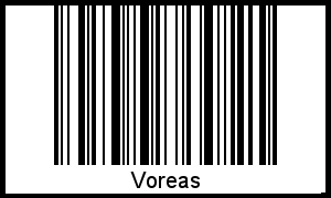 Barcode-Foto von Voreas