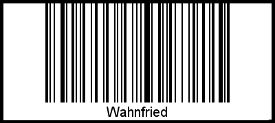 Barcode-Foto von Wahnfried
