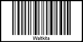 Interpretation von Waltkita als Barcode