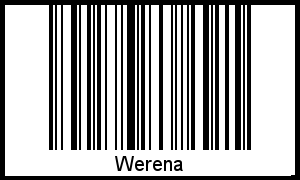 Barcode-Foto von Werena