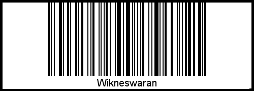 Barcode-Foto von Wikneswaran