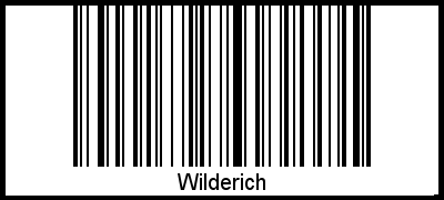 Barcode-Grafik von Wilderich