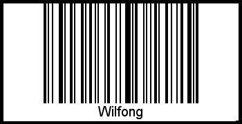 Barcode-Foto von Wilfong