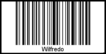 Interpretation von Wilfredo als Barcode