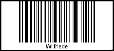 Barcode-Grafik von Wilfriede