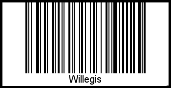 Barcode-Foto von Willegis