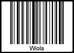 Barcode-Grafik von Wiola
