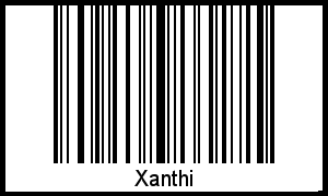 Barcode-Foto von Xanthi