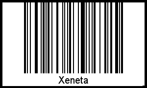 Interpretation von Xeneta als Barcode
