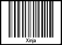 Interpretation von Xinja als Barcode