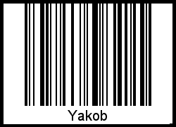 Barcode-Grafik von Yakob