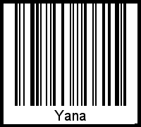 Barcode-Foto von Yana
