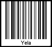 Barcode-Grafik von Yela