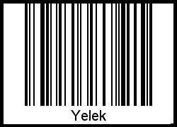 Barcode-Foto von Yelek